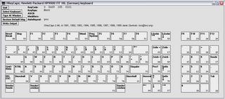 hp9000 Series 700 Keyboard
